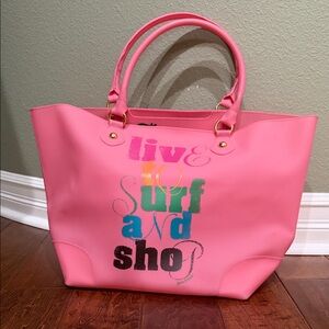 Juicy Couture Pink Jelly Tote